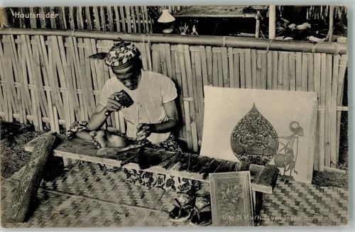 Surabaya Soerabaja 1913 Foto AK Marktszene