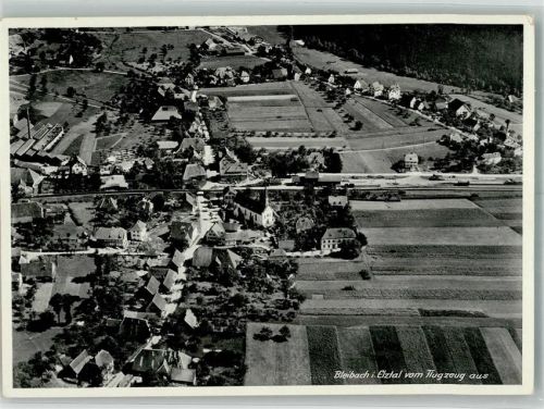 Bleibach Fliegeraufnahme Freigeg. d. R.L.M.