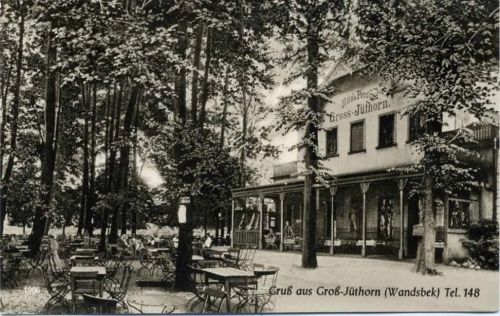 1972 Hamburg: Wandsbek, Hotel Groß-Jüthorn,W. Bernhard