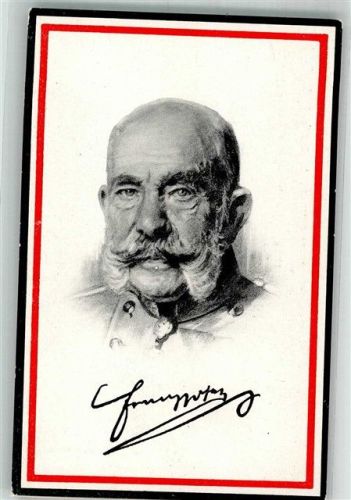 Schwarz-Weiß-Rot Faksimile Unterschrift