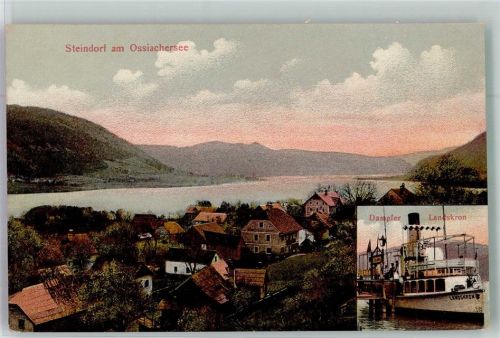 Steindorf Dampfer Landskron Ossichachersee