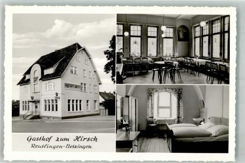 Betzingen Gasthaus zum Hirsch Gaststube Fremdenzimmer