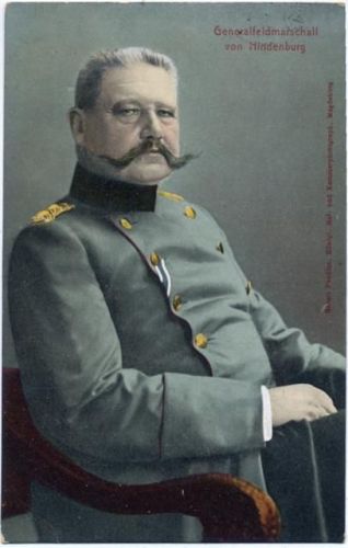 1915 Generalfeldmarschall von Hindenburg.,WSSB