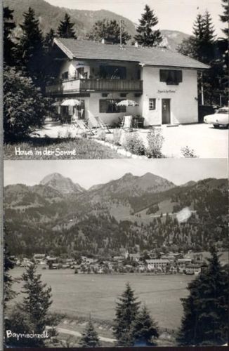 1965 Bayrischzell, Haus in der Sonne,Foto-Karsten