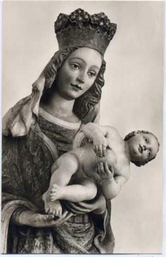 um 1960/70 Ingolstadt: Liebfrauenmünster, Die Schöne Unsere Liebe Frau,Presse Bild Poss AKU1