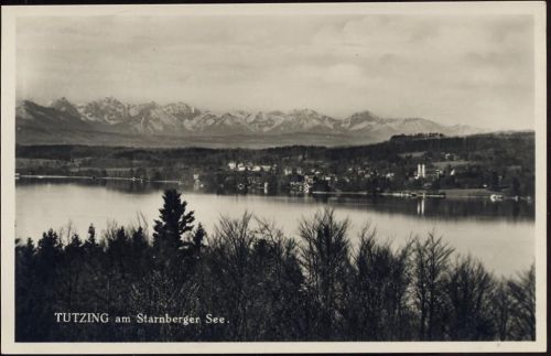 um 1930-40 Tutzing am Starnberger See,Peter Triem Nachf. AKU1