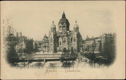 1899 München, Lukaskirche.,E. Keppler