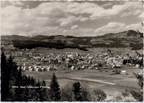 1969 Feldkirchen in Kärnten, gezackter Rand,Foto Rhomberg AKU1