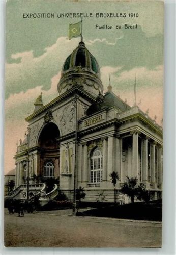 Brasilia 1910 Ausstellung 1910 Brüssel Pavillon Brasilien