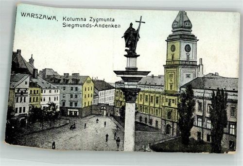Warschau Denkmal Siegmunds-Andenken