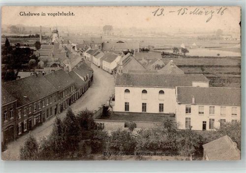 Wervik 1916 Vogelschau Geluwe