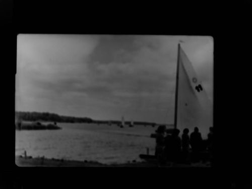 27624 W2852 Bederkesa GLASNEGATIV Am See