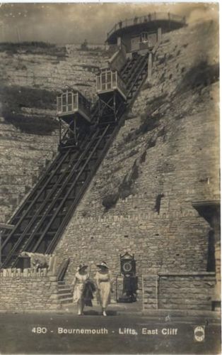 um 1910/20 Bournemouth-Lifts, East Cliff,Regent Publishing
