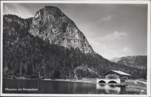 1933 Pflegersee mit Königsstand,Rudolf Rudolphi