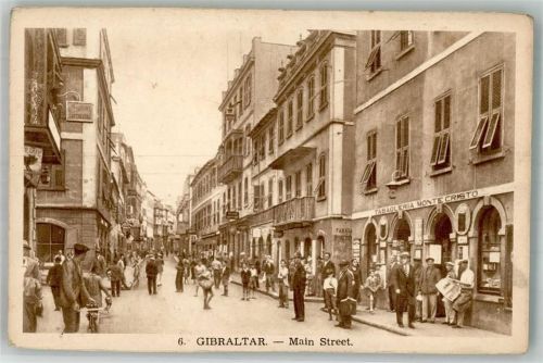 Gibraltar Geschäft Main Street