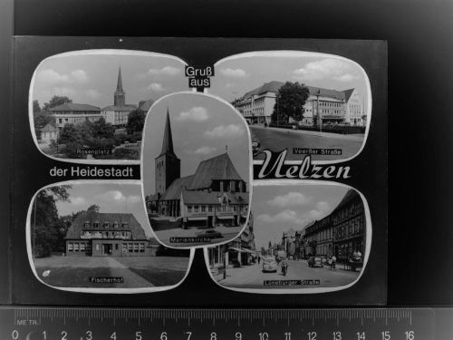 Uelzen Mehrfachbildkarte