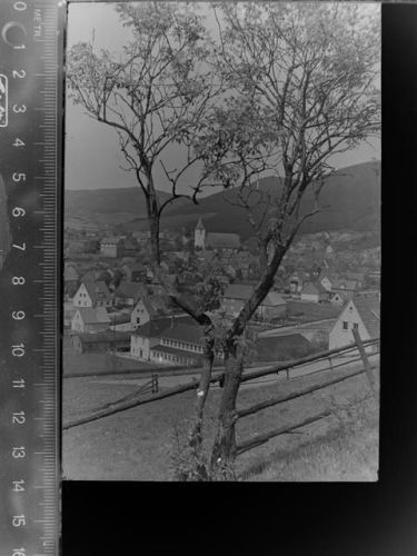 57334 W5928 Feudingen , Kr Wittgenstein GLASNEGATIV