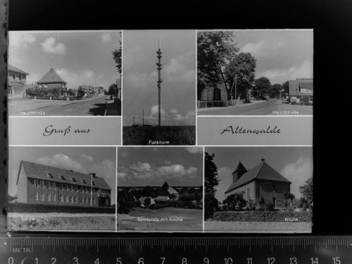 Altenwalde Mehrfachbildkarte