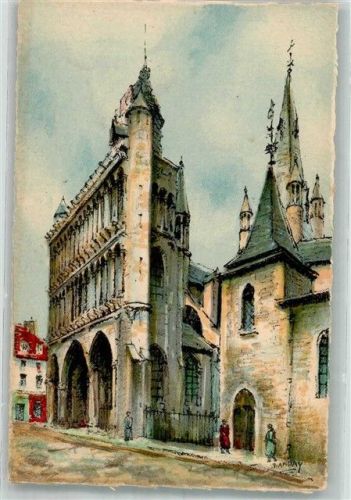 Dijon Kirche Notre Dame sign. Barday