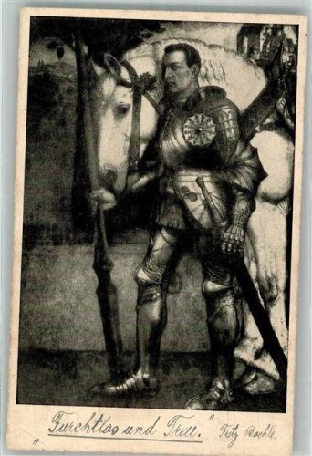 1916 sign. Boehle Fritz Furchtlos u. treu Nr. 85 Verlag Georg D.W. Callwey