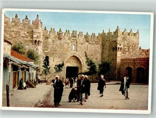 Jerusalem 1937 Spende Tracht Damaskustor