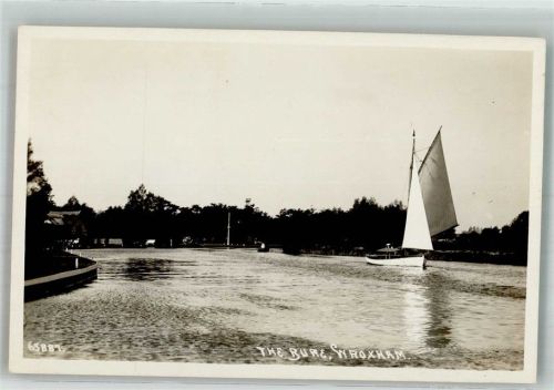 Norfolk Wroxham The Burg Segelboot