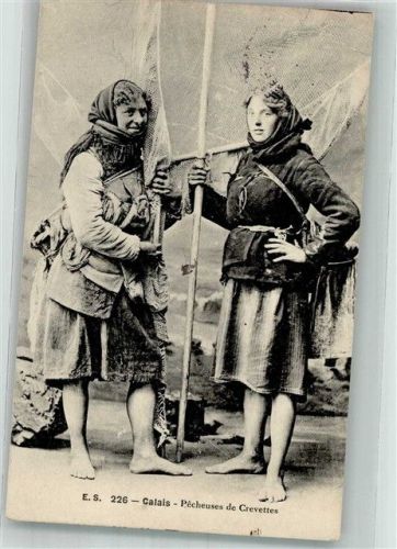 Calais 1915 Beruf Fischerinnen Postlagernd