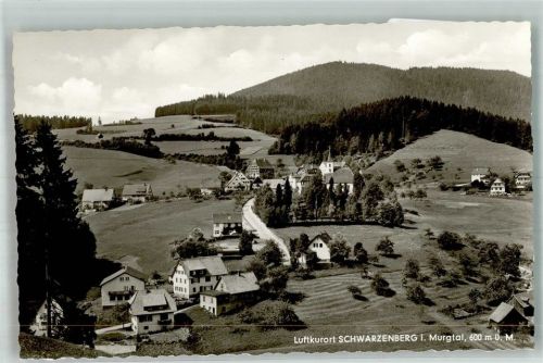 Schwarzenberg Murgtal 600 m Kirche