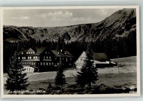 Schlingelbaude 1928 Hüttenstempel