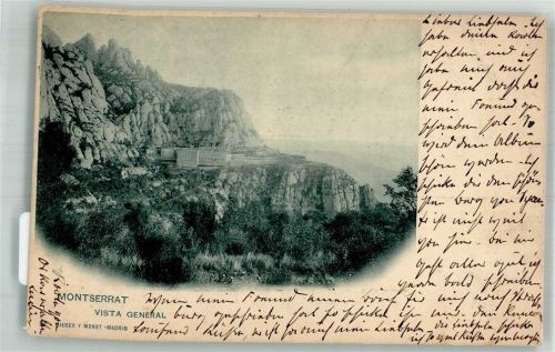 Montserrat 1904 Kloster
