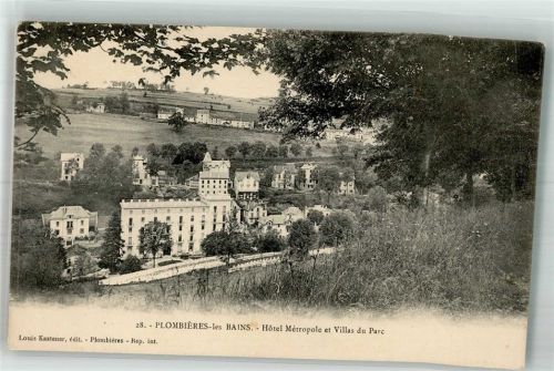 Plombieres-les-Bains Hotel Metropole Villa du Parc