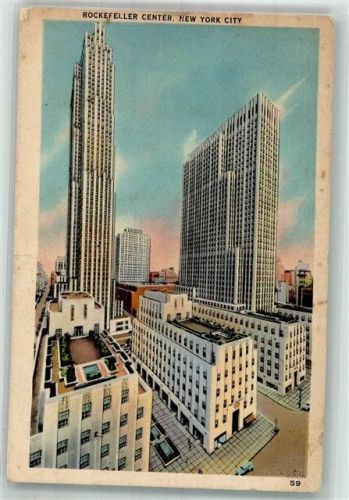 New York City 1947 Rockefeller Center