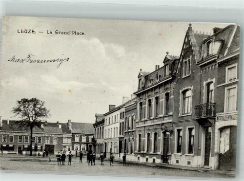 Leuze 1916 la Grand Place Feldpost Nr. 402