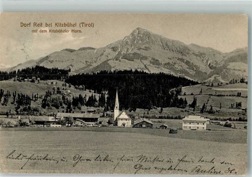 Kitzbühel 1911 Dorf Reit