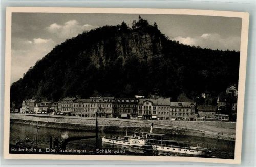 Decin Raddampfer Burg Schäferwand