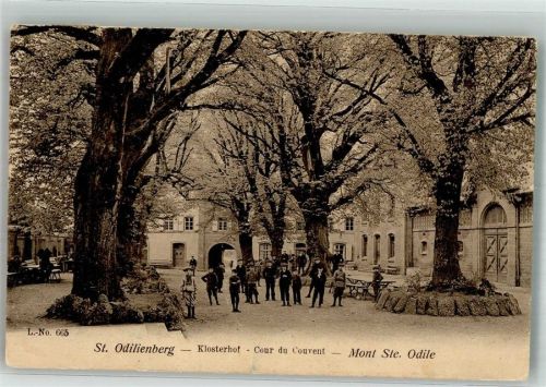 Obernai 1906 Klosterhof Mt. Odilienberg
