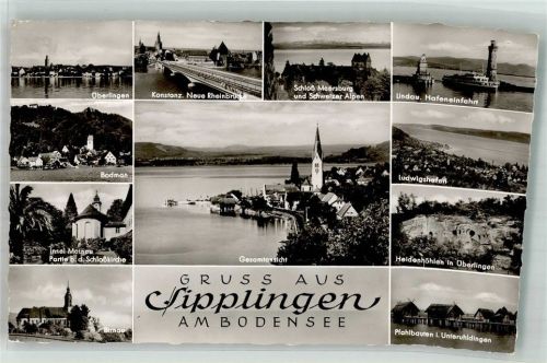 Sipplingen Überlingen Heidenhöhlen Bodman Insel Mainau Birnau Konstanz Rheinbrücke Schloss Meersburg Lindau Hafen Ludwigshafen Unteruhldingen Pfahlbauten