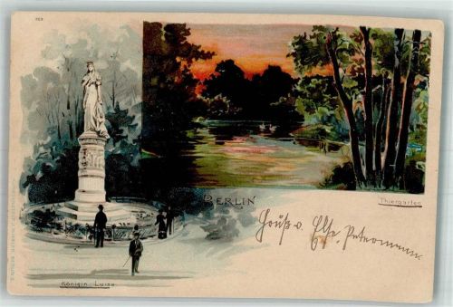 Berlin Mitte 1900 Tiergarten
