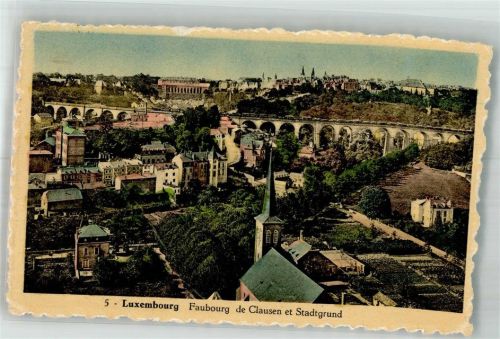 Clausen 1948 Faubourg de Clausen