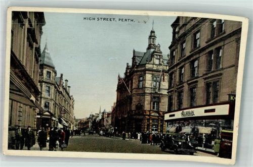 Perth 1953 High street Auto Geschäft