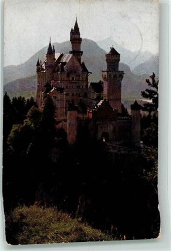Neuschwanstein 1912 Schloss Neuschwanstein Fotograf Hans Hildenbrand