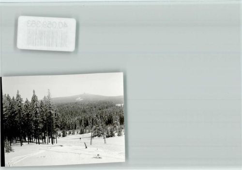 Torfhaus Skilift Wald Winter