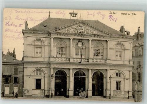Sedan 1915 Rathaus Feldpost WK I