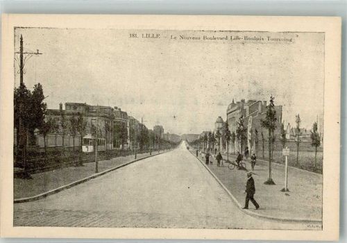 Lille Straßenbahn Le Nouveau Boulevard