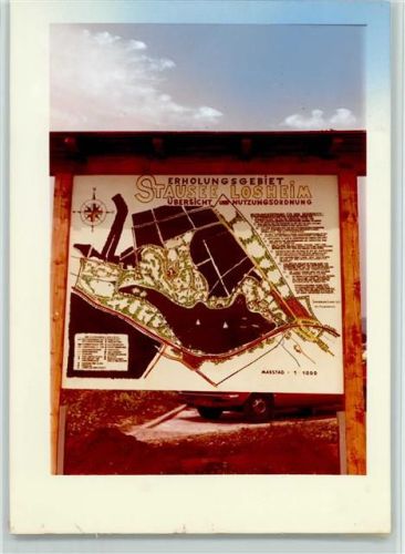 Losheim Stausee Wanderkarte