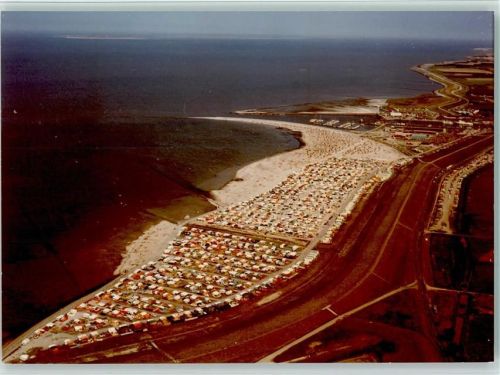 Bensersiel Luftaufnahme Campingplatz