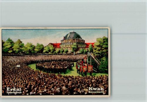 Hannover Erdal-Kwak Sammelbild Serie 45 Bild 5 Das Deutsche Lied IX Sängerbundfest