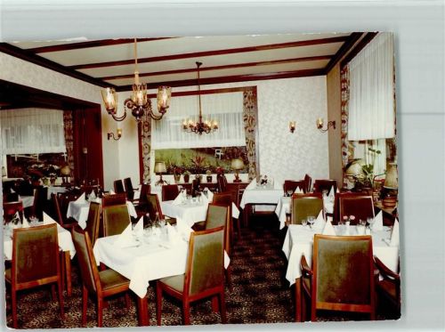 Usseln Hotel Post Innenaufnahme Speisesaal