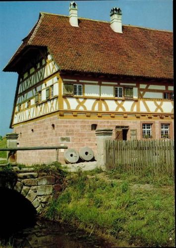 Bad Windsheim Fränkisches Freilandmuseum Mühle