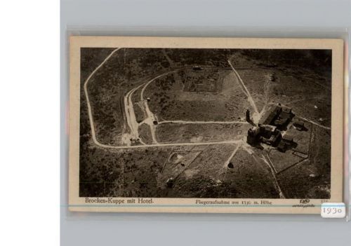 Elend, Brocken Fliegeraufnahme; Hotel